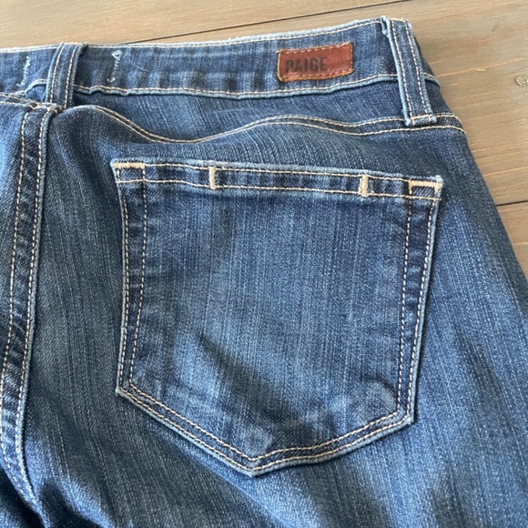 Classic Denim Colour PAIGE jeans cropped - Picture 9 of 9